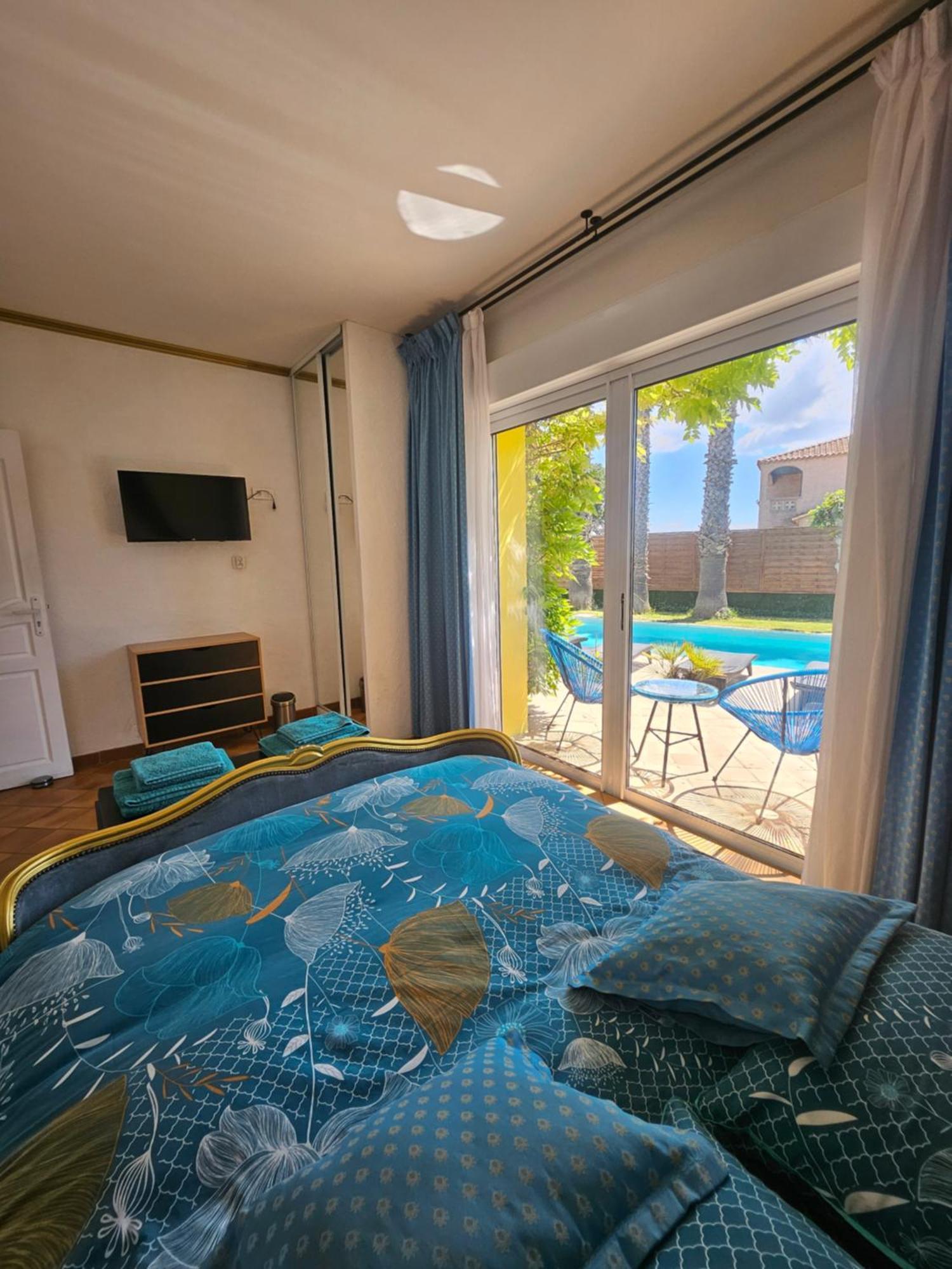 Belle Villa Lespignan ภายนอก รูปภาพ