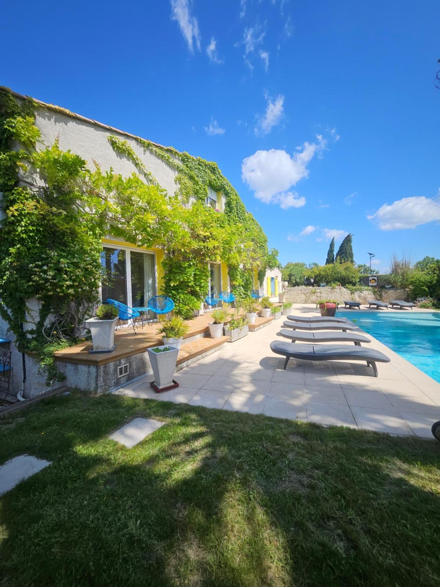 Belle Villa Lespignan ภายนอก รูปภาพ