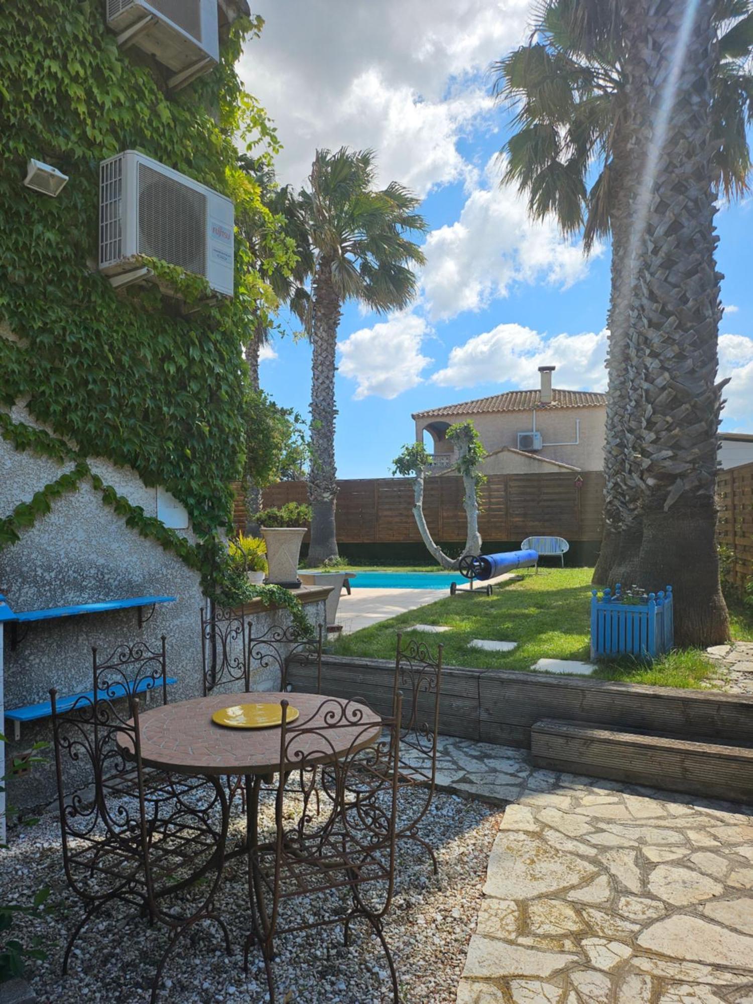 Belle Villa Lespignan ภายนอก รูปภาพ