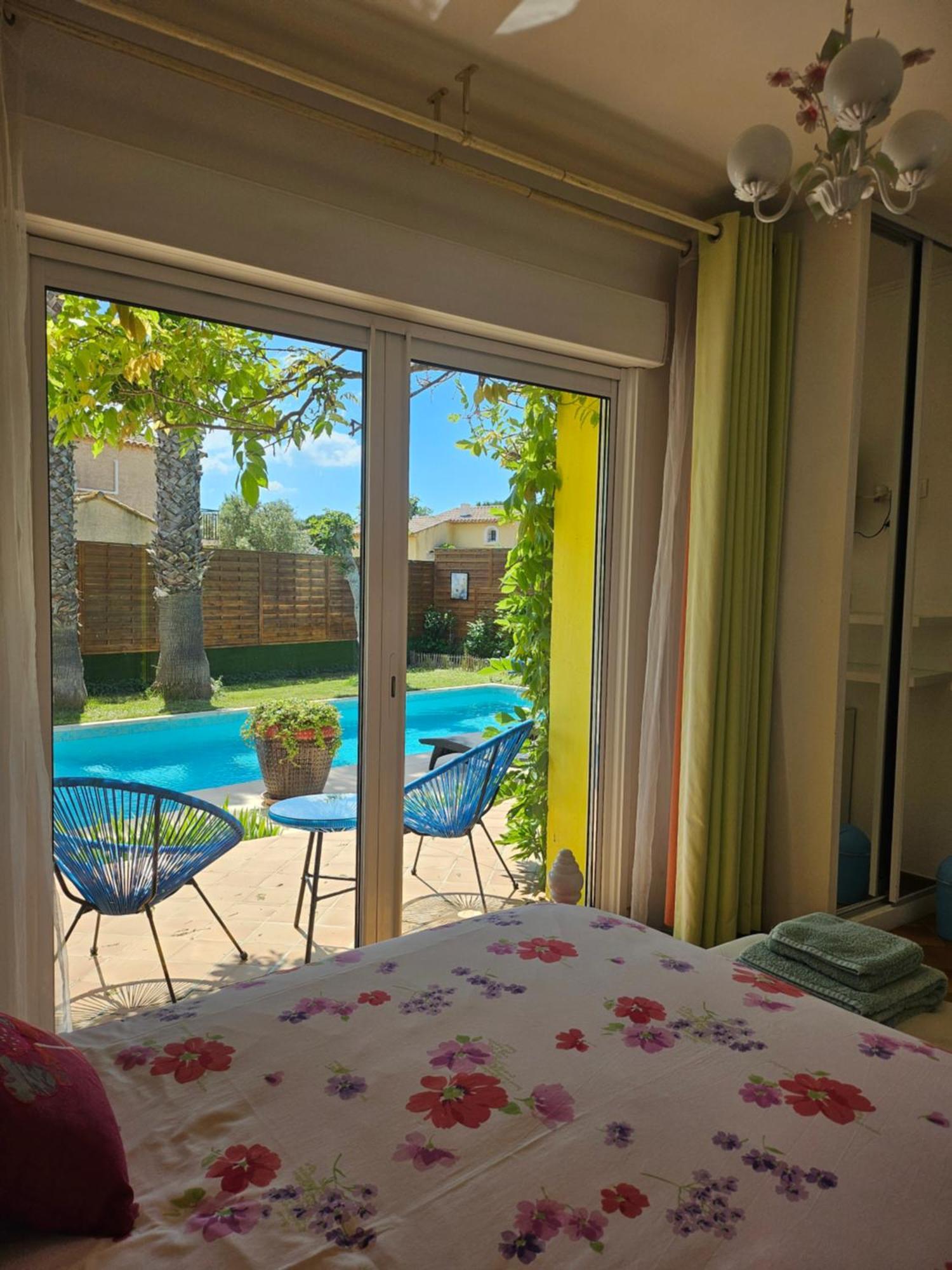 Belle Villa Lespignan ภายนอก รูปภาพ